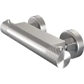 Brauer Carving Opbouw Douche Thermostaatkraan Geborsteld RVS PVD - Messing - Kranen, Douchekranen, Douchethermostaten - 8720724517692 - Kranen, Douchekranen, Douchethermostaten