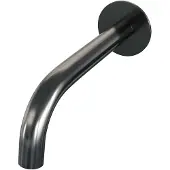 Brauer Gunmetal Edition uitloop met rozet gunmetal geborsteld PVD