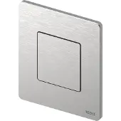 Tece Urinoir Bedieningsplaat Solid 10,4x12,4 cm RVS Geborsteld inclusief Cartouche en Beschermlaag