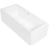 Polysan Ligbad marlene 175x75x63 cm asymmetrisch links wit