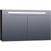 Sanitop Spiegelkast 2.0 Exclusive Line 120cm Mat Zwart