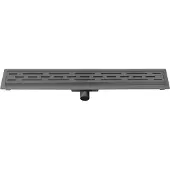 Best design Douchegoot moya met flens 90x7x6.7 cm gunmetal