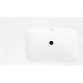 Best design Wastafel tbv Splash Meubels 80cm Zonder Kraangat Glans Wit