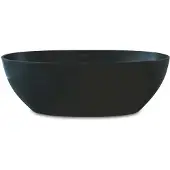 Luca Vrijstaand bad sanitair vasca 180x80x60 cm solid surface antraciet