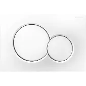 Geberit Bedieningsplaat sigma by frontbediening mat wit