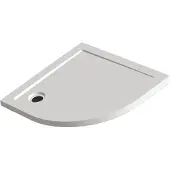 Sanilux Douchebak inbouw wit kwartrond composiet 90x90x4 cm