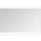 Boss & Wessing Badkamerspiegel bws salt met led backlight 120x60 cm zilver