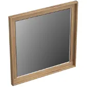 Forzalaqua Spiegel Reno Vierkant 50x2x50 Cm Eiken Oyster
