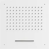 Tres Hoofddouche plafond met waterval 50x50 cm mat wit