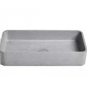 Ideavit Waskom idea.max 60x28x12 cm rechthoek beton grijs