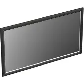 Forzalaqua Spiegel Gela 140x2x80 Cm Eiken Black Oiled