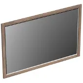 Forzalaqua Spiegel Gela 120x2x80 Cm Eiken Havanna