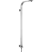 Boss & Wessing Bws douchestang luxe met omstelknop 4.5x100 cm chroom