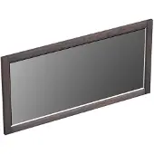 Forzalaqua Spiegel Gela 100x2x50 Cm Eiken Charcoal