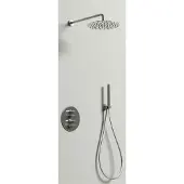 Sanimex Inbouw Regendouche Set Design Giulini met Inbouwdeel Thermostatisch Chroom