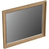 Forzalaqua Spiegel Reno 59.5x2x50 Cm Eiken Oyster