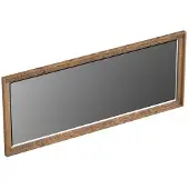 Forzalaqua Spiegel Reno 120x2x50 Cm Eiken Castle Brown