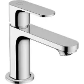 Hansgrohe Rebris S wastafelkraan 80 CoolStart met metalen afvoer chroom