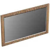 Forzalaqua Spiegel Gela 80x2x50 Cm Eiken Castle Brown