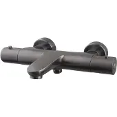 Boss & Wessing Opbouw Badkraan Thermostaat BWS Cemal Round HOH 15 cm Gunmetal
