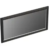 Forzalaqua Spiegel Gela 100x2x50 Cm Eiken Black Oiled