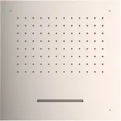 Tres Hoofddouche plafond met waterval 50x50 cm staal