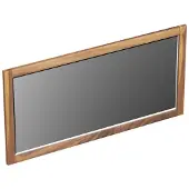 Forzalaqua Spiegel Gela 100x2x50 Cm Noten Pure Walnut