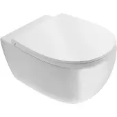 Luca Wandcloset sanitair vaso rimless 54x36 cm wit