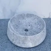 Sanilux Waskom Opzetkom 41x13 cm Grijs