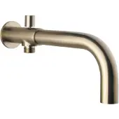Boss & Wessing Baduitloop bws inbouw rond met omstel 24 cm rvs