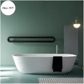 Instamat Designradiator Tubone-H 21x150x22cm Incl. Aansluitset Wit