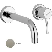 Sanimex Inbouw wastafelkraan giulini eenhendel 25 cm mat nikkel