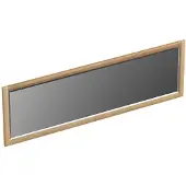 Forzalaqua Spiegel Gela 160x2x50 Cm Eiken Smoke