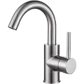 Sanilux Wastafelkraan Largo 24,4 cm RVS