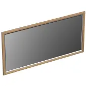 Forzalaqua Spiegel Gela 160x2x80 Cm Eiken Oyster