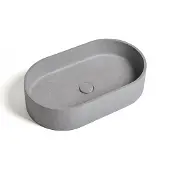 Ideavit Waskom idea.form 60x35x12 cm ovaal beton grijs