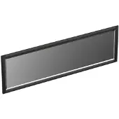 Forzalaqua Spiegel Gela 160x2x50 Cm Eiken Black Oiled