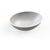 Boss & Wessing Waskom bws prince cast marble 49x34 cm ovaal mat wit