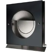 Weckx Overdruk Ventilatierooster Kappa 12.5 cm Mat Zwart