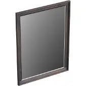 Forzalaqua Spiegel Reno 59.5x2x80 Cm Eiken Charcoal