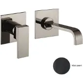 Sanimex Inbouw wastafelmengkraan giulini eenhendel 25.5 cm inclusief inbouwdelen mat zwart