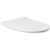 Sanindusa Toiletzitting sanibold slim softclose clip off met bevestigingsmateriaal wit