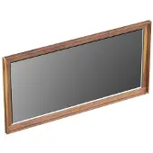 Forzalaqua Spiegel reno 100x2x50 cm noten pure walnut