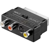 Pro S Video adapter (Video Schakelaar), Audio-adapters, Zwart