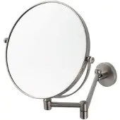 Aqualux Scheerspiegel pro 2500 draaibaar wand vergrotend rond rvs