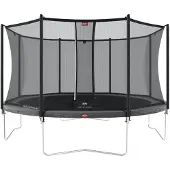 Berg Trampoline Favorit Grey 330 + Safety Net Comfort