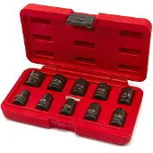 AOK 10 delige 1/2 inch Krachtdoppenset