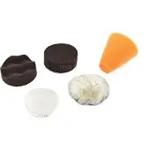 HBM 5 Delige 75 mm Polijstset voor Polijst, Schuurmachine op Accu