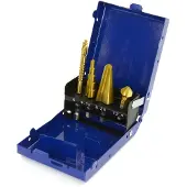 HBM 4 Delige TIN Plaatborenset met HEX aansluiting