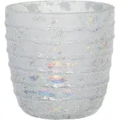 Clayre & Eef Witte Waxinelichthouder Ø 10*10 cm 6GL2953